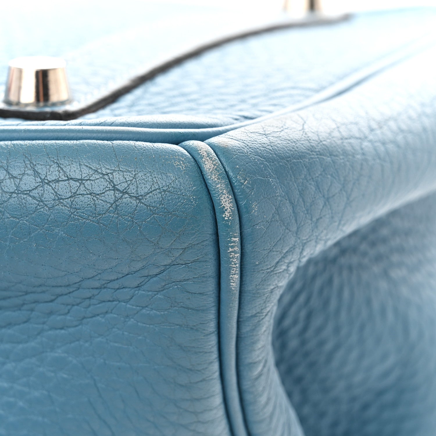 Hermes Togo Birkin 35 Blue Jean 15 of 16