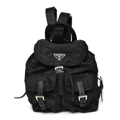 Prada Tessuto Nylon Vela Small Backpack Black 1 of 13