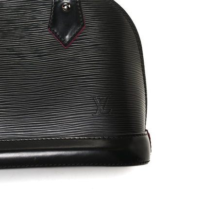 Louis Vuitton Epi Alma BB Black Hot Pink 8 of 17