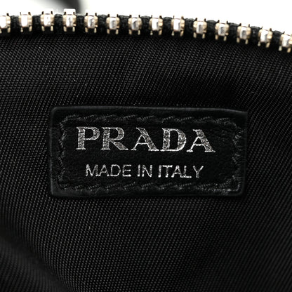 Prada Trick Tessuto Nylon Cargo Pouch Rosso Black 5 of 8
