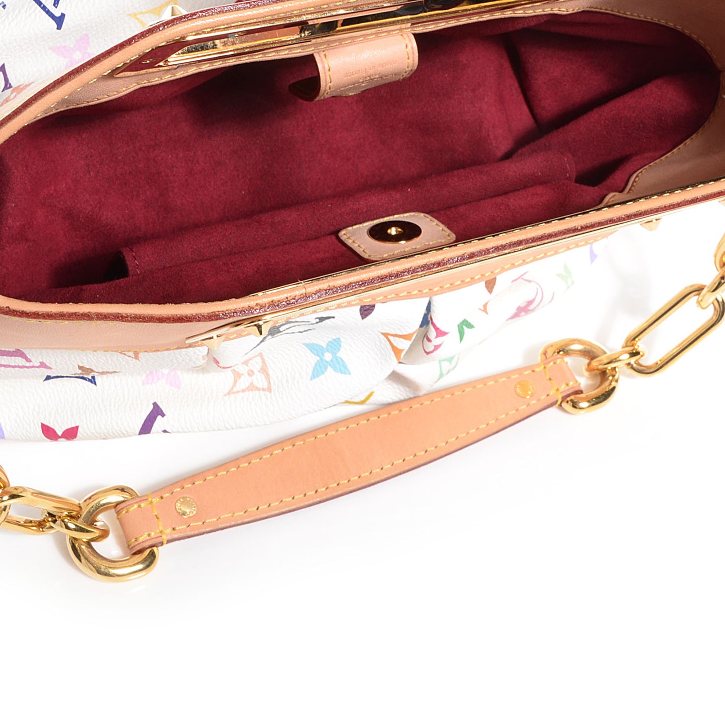 Monogram Multicolor Judy PM White
