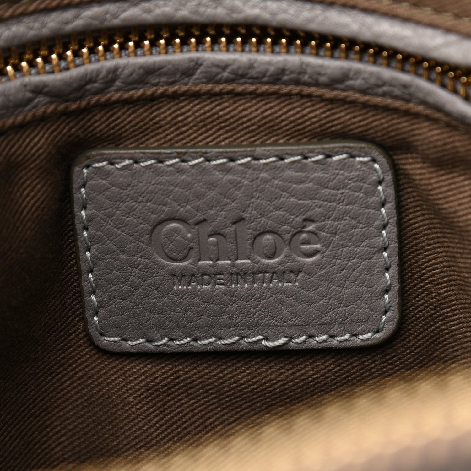 Chloe Calfskin Medium Marcie Satchel Cashmere Grey 6 of 9
