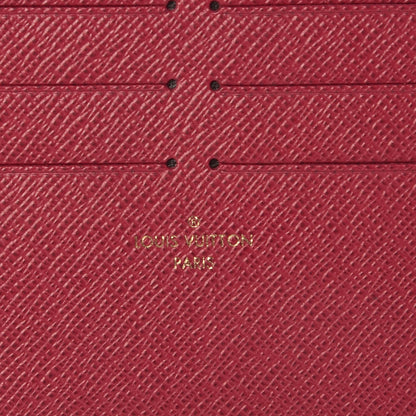 Louis Vuitton Calfskin Felicie Card Holder Insert Fuchsia 6 of 6