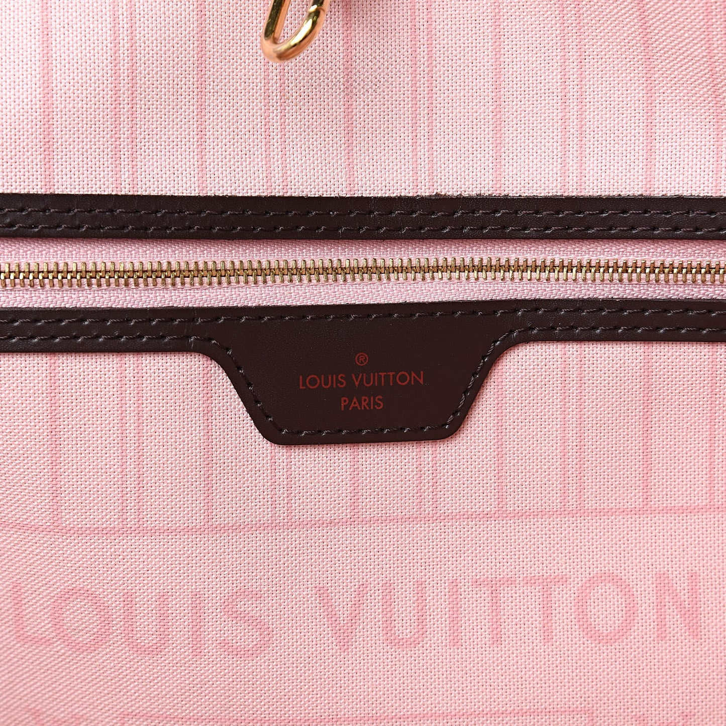 Damier Ebene Neo Neverfull MM Rose Ballerine