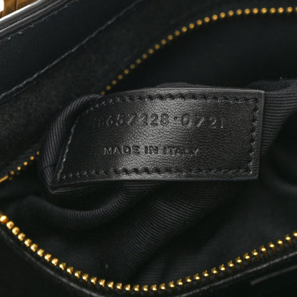 Saint Laurent Smooth Calfskin Le 5 A 7 Hobo Black 7 of 11