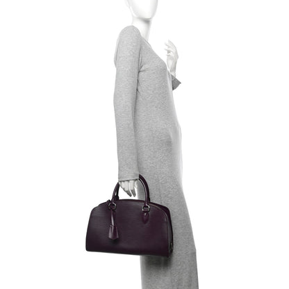 Louis Vuitton Epi Pont-Neuf PM Cassis 2 of 11