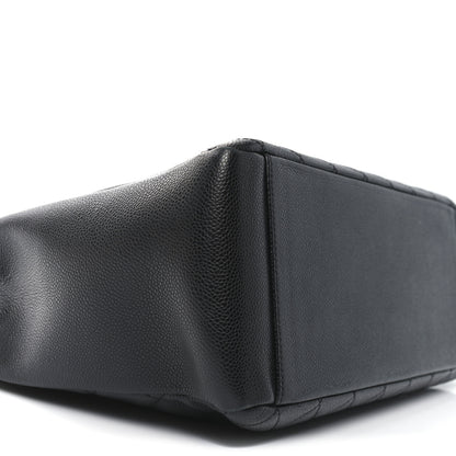 Chanel Caviar Quilted Grand Shopping Tote GST Black 9 of 10