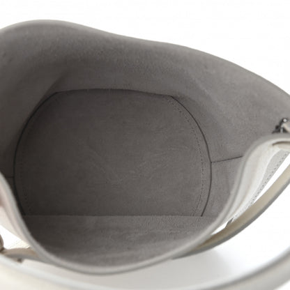 Celine Supple Grained Calfskin Nano Big Bag Bucket White 8 of 16