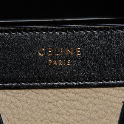 Celine Smooth Drummed Calfskin Nano Tri-Color Luggage Beige 6 of 8