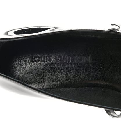 Louis Vuitton Patent Uniformes Silhouette 40mm Pumps 36 Black 6 of 10