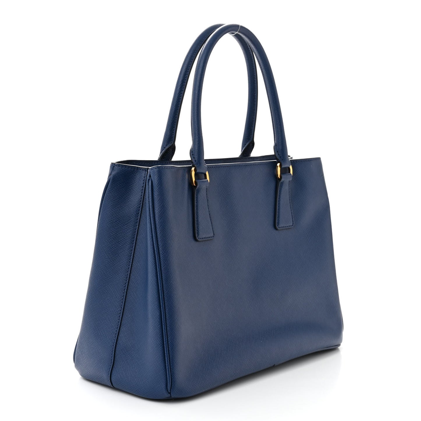 Saffiano Lux Medium Tote Bluette