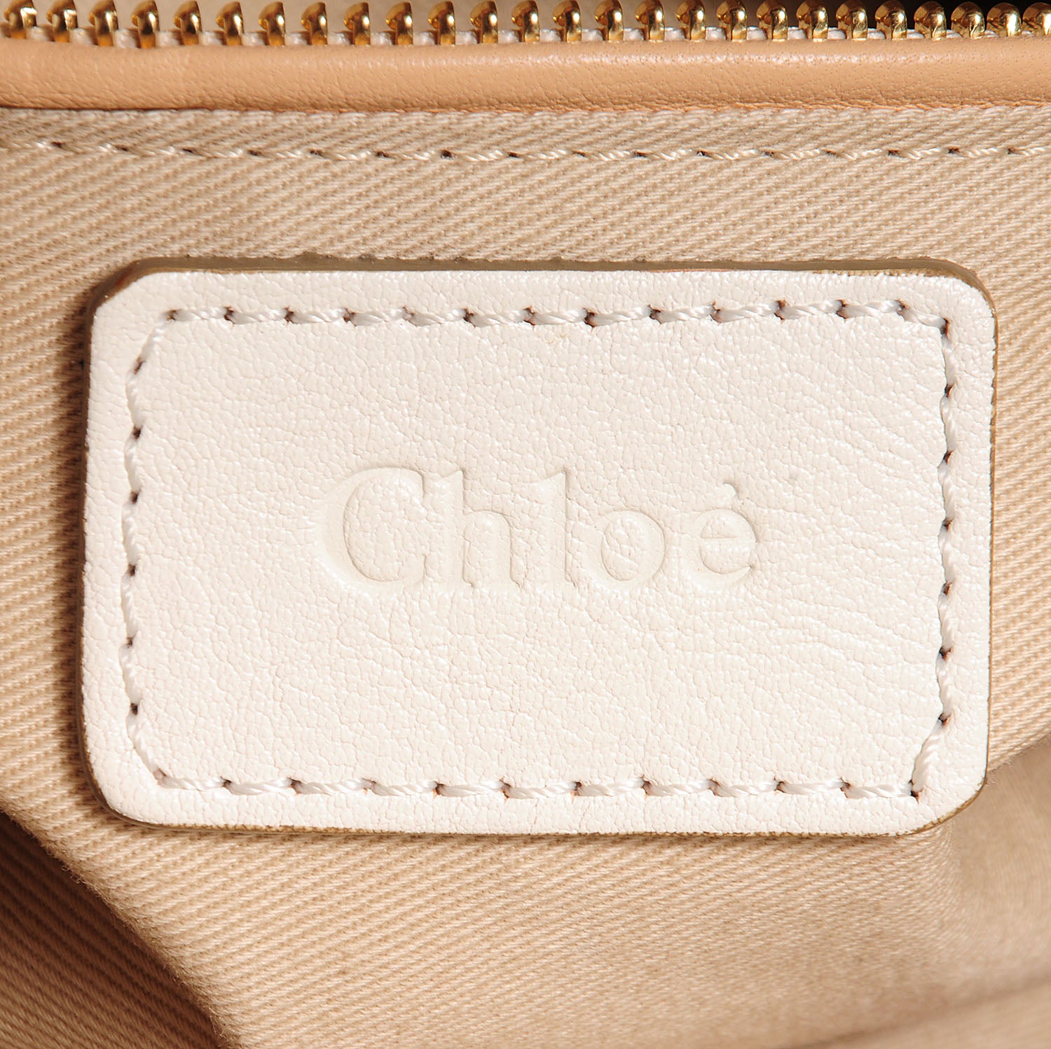 Chloe Calfskin Medium Paraty Cream 7 of 13