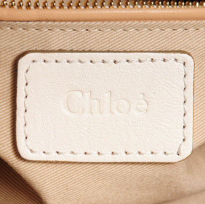 Chloe Calfskin Medium Paraty Cream 7 of 13