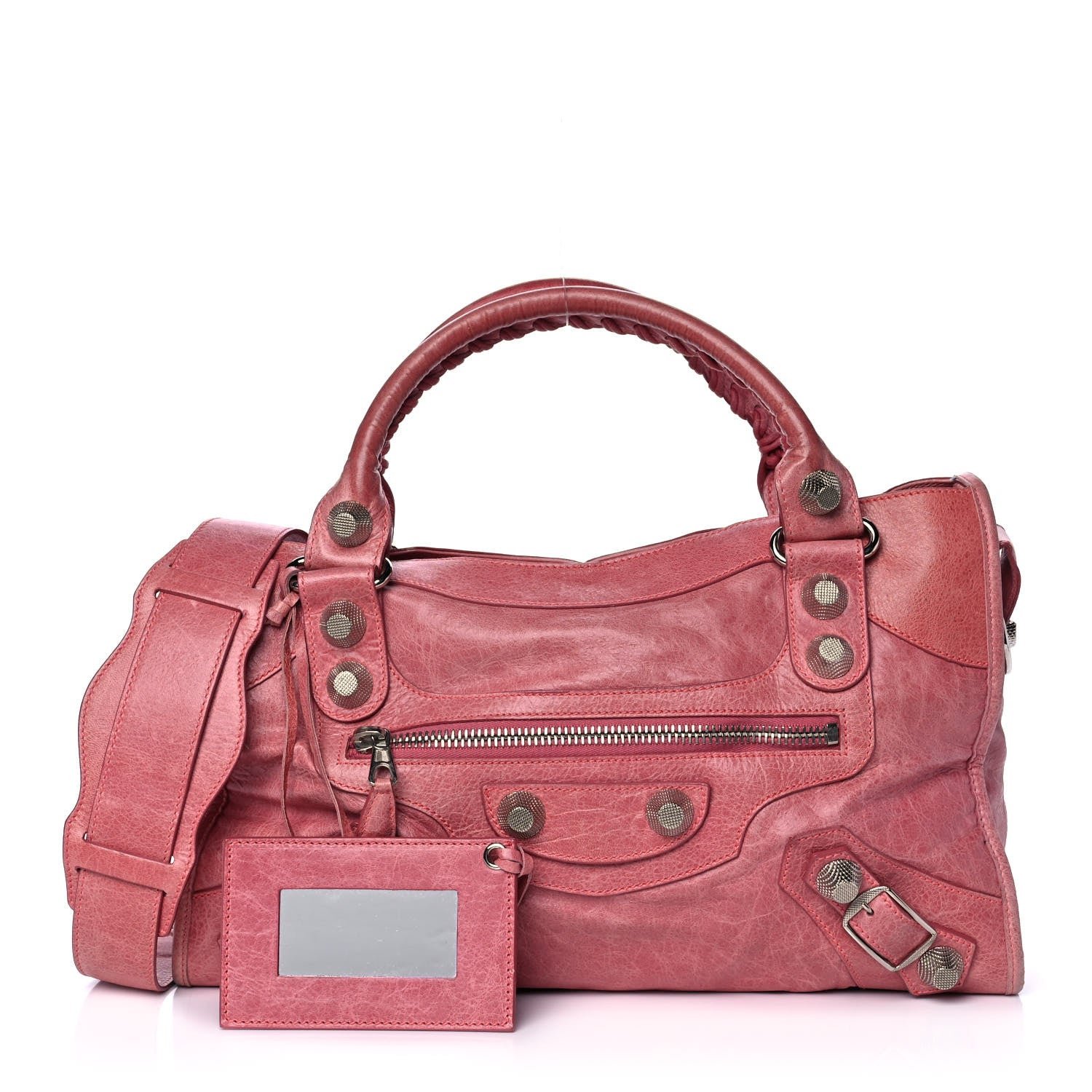 Balenciaga Agneau Giant 21 Silver Hardware City Grenadine 1 of 9