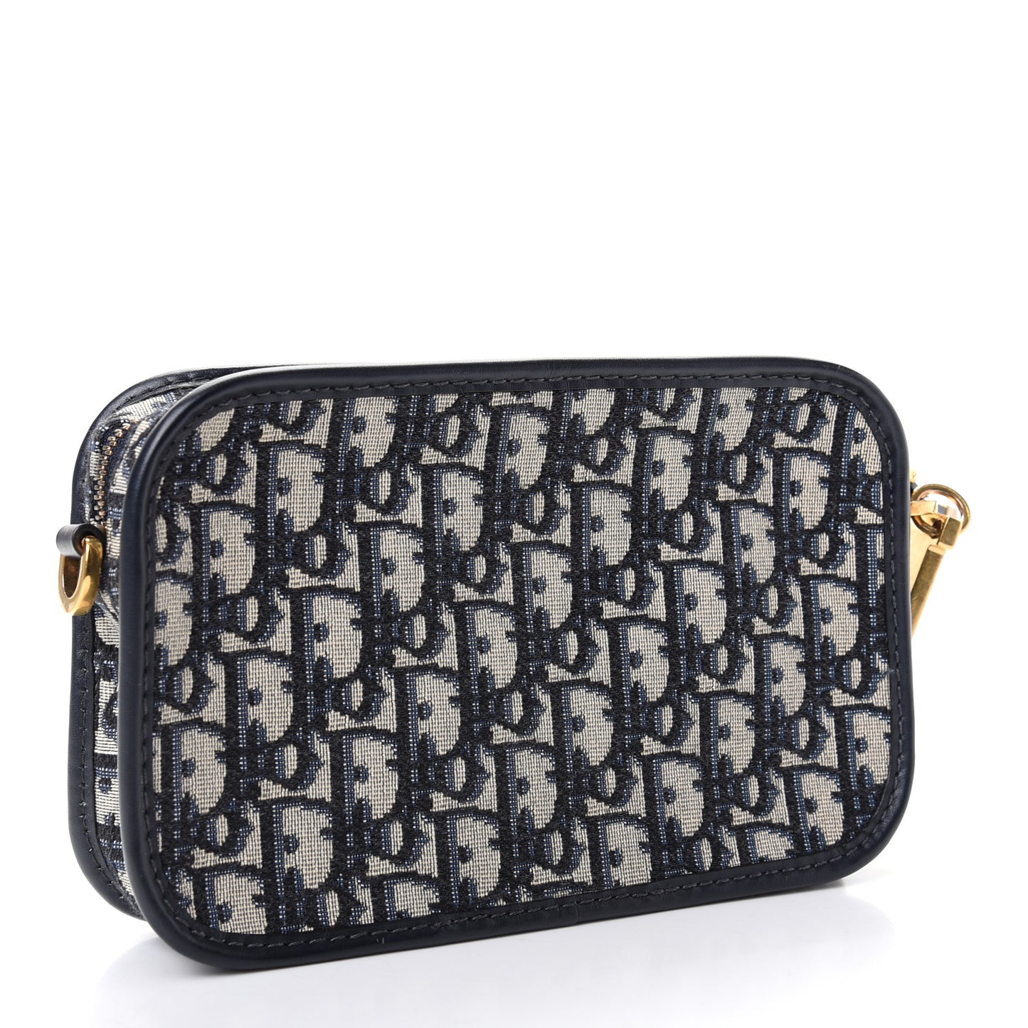 Oblique Diorquake Clutch Blue