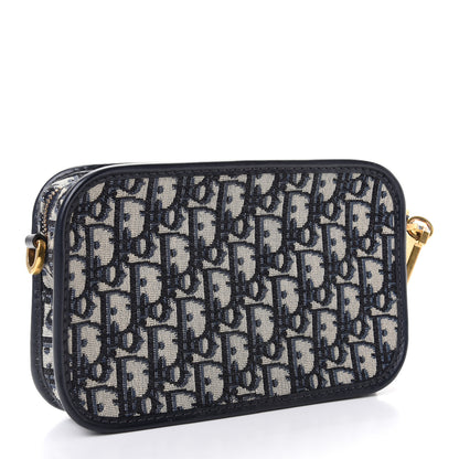 Christian Dior Oblique Diorquake Clutch Blue 3 of 7