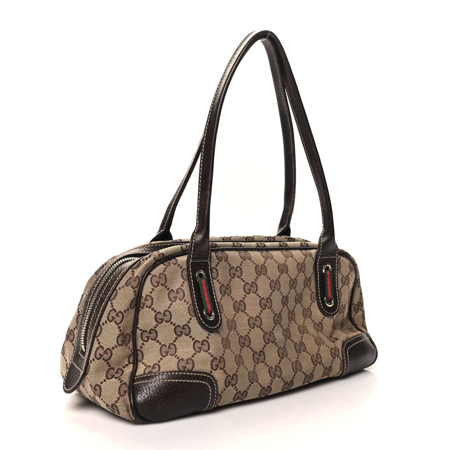 Monogram Small Princy Satchel Dark Brown