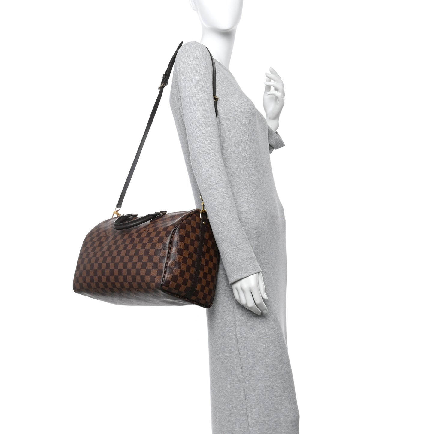 Damier Ebene Speedy Bandouliere 35