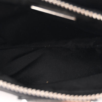 Prada Re-Nylon Saffiano Double Pouch Shoulder Bag Black 6 of 12