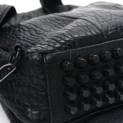 Alexander Wang Pebbled Lambskin Dumbo Backpack Black Matte Black Hardware 7 of 8