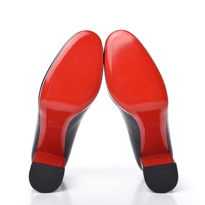 Christian Louboutin Nappa Kabetts 100 Pumps 39.5 Black Lucido 5 of 8