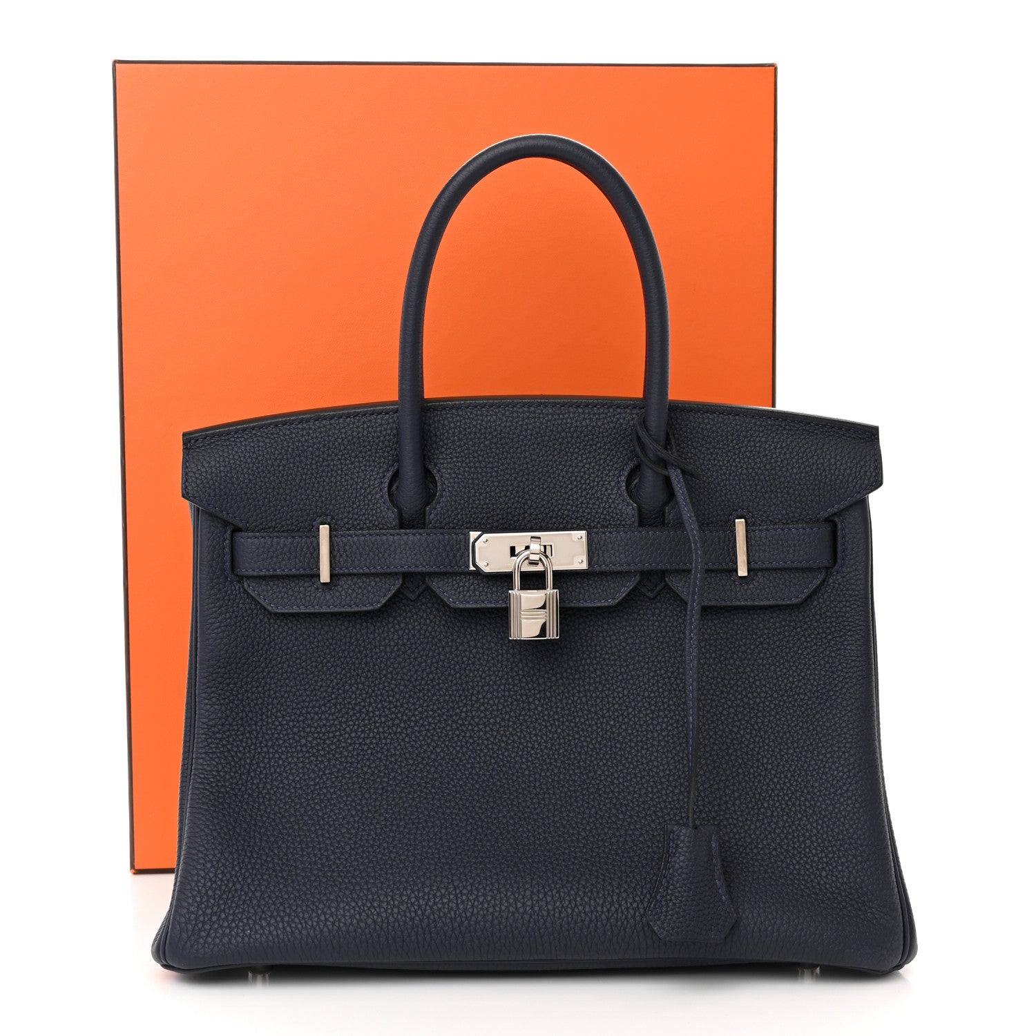 Hermes Togo Birkin 30 Bleu Nuit 14 of 14