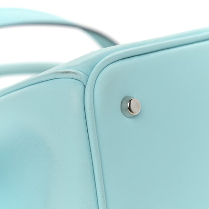 Christian Dior Smooth Calfskin Medium Diorissimo Tote Blue 9 of 15