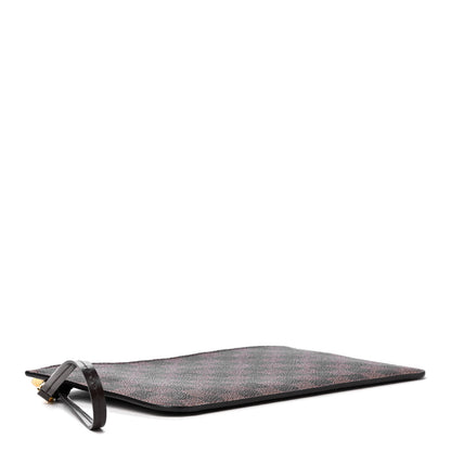 Louis Vuitton Damier Ebene Neverfull MM GM Pochette Rose Ballerine 3 of 4