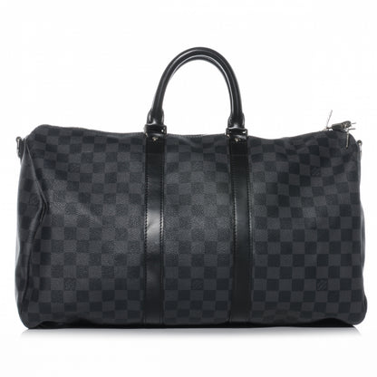 Louis Vuitton Damier Graphite Keepall Bandouliere 45 1 of 7
