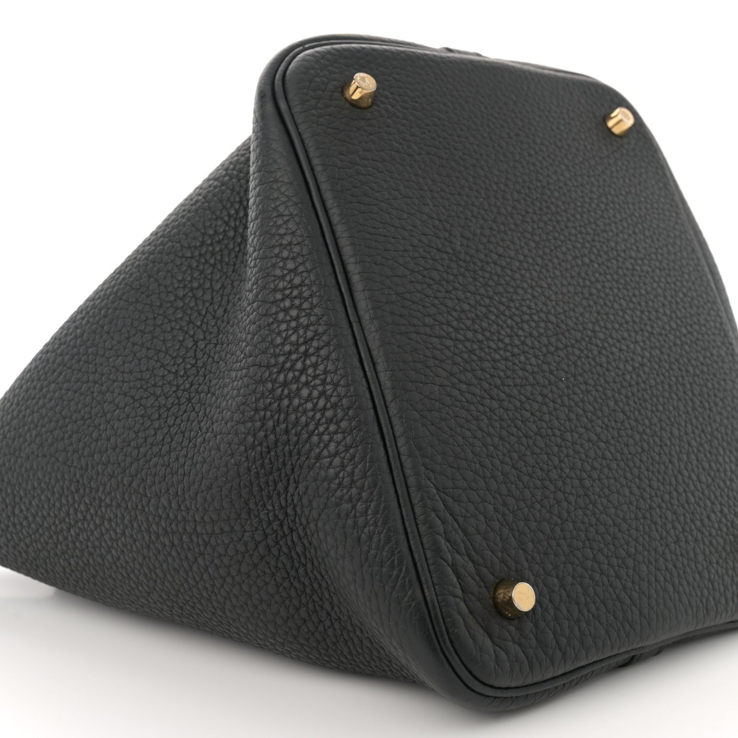 Taurillon Clemence Picotin Lock 22 MM Black