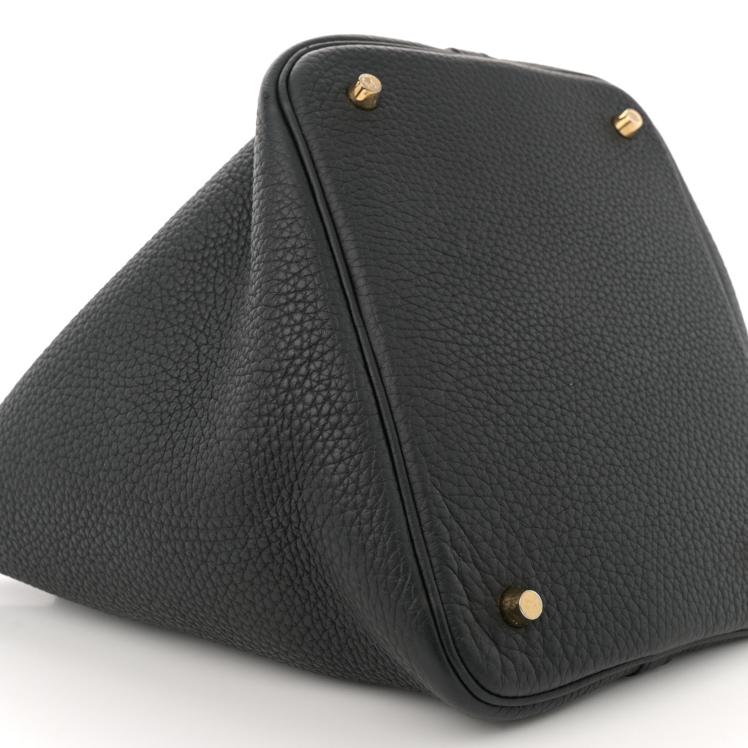 Hermes Taurillon Clemence Picotin Lock 22 MM Black 9 of 10