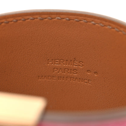 Hermes Matte Niloticus Crocodile Collier De Chien CDC Bracelet T2 Rose Bubblegum 4 of 6