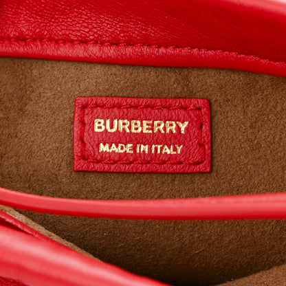 Burberry Calfskin Small Drawcord Pouch Red 5 of 10