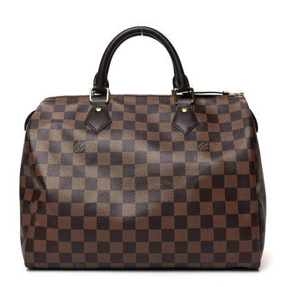 Louis Vuitton Damier Ebene Speedy 30 1 of 11
