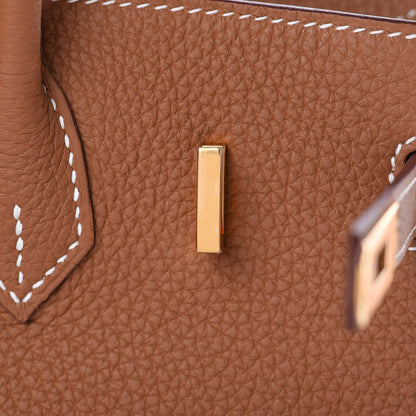 Hermes Togo Birkin 25 Gold 21 of 30