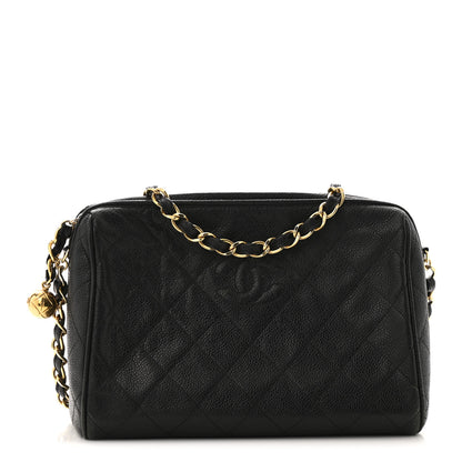 Chanel Caviar Quilted Camera Case Black 1 of 14