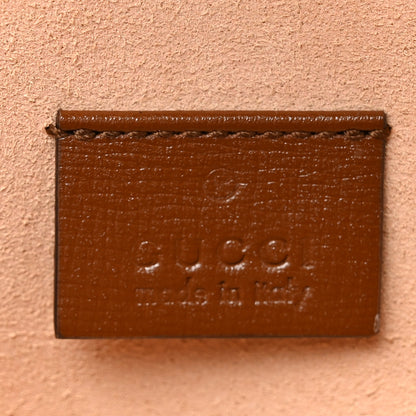 Gucci GG Supreme Monogram Mini Horsebit 1955 Shoulder Bag Beige Brown Sugar 6 of 11