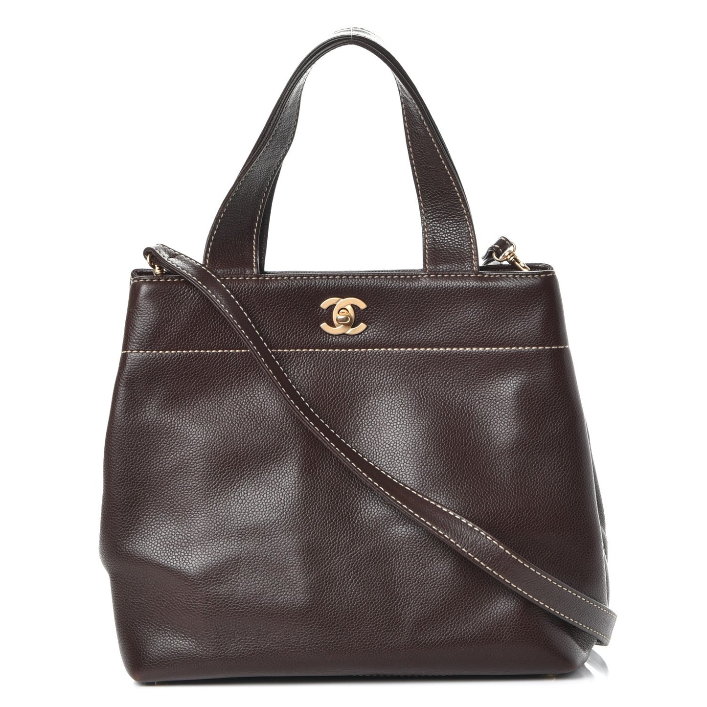 Caviar CC Tote Brown