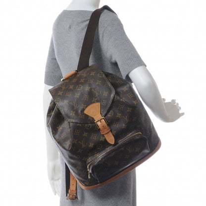 Louis Vuitton Monogram Montsouris GM Backpack 2 of 8