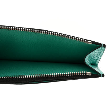 Louis Vuitton Taigarama Coin Card Holder Miami Green 5 of 6