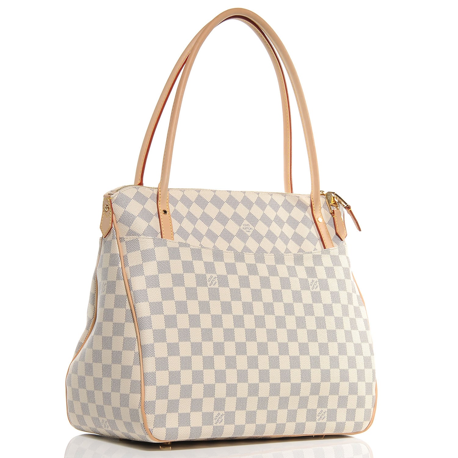 Louis Vuitton Damier Azur Figheri GM 3 of 8