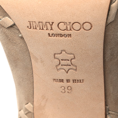 Jimmy Choo Suede Dreamcatcher Boots 39 Beige 6 of 7