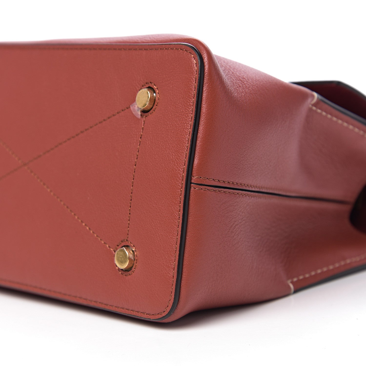 Mulberry Silky Calfskin Small Seaton Rust 8 of 9