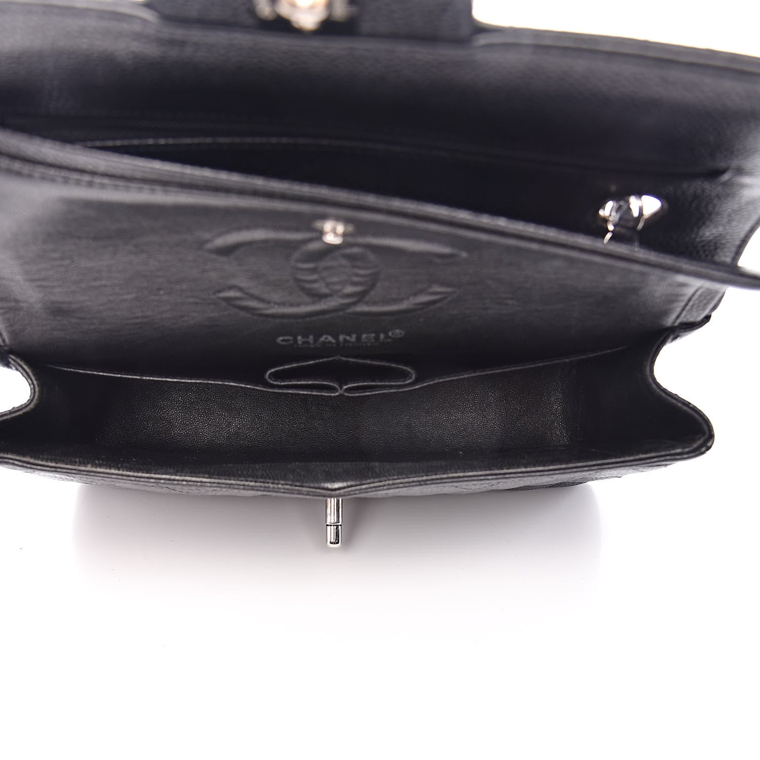 Chanel Caviar Quilted Small Double Flap Black 5 of 14