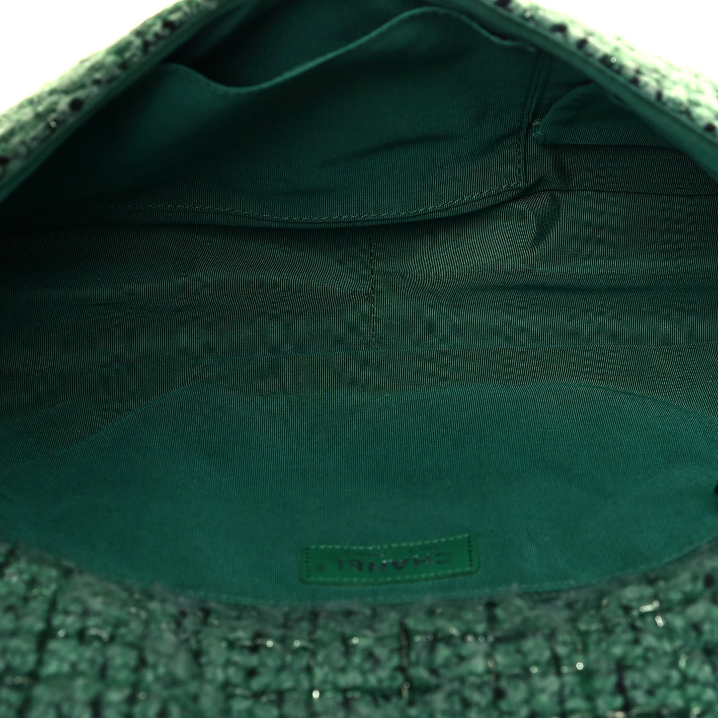 Tweed Easy 2.55 Reissue XXL Maxi Flap Green