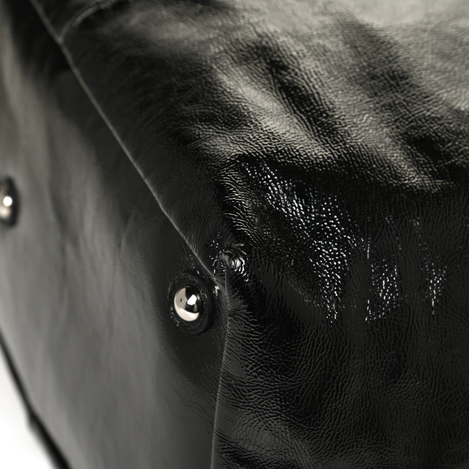 Saint Laurent Textured Patent Medium Easy Y Bag Black 12 of 15