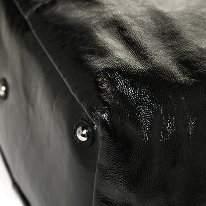 Saint Laurent Textured Patent Medium Easy Y Bag Black 12 of 15