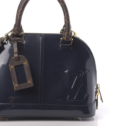 Louis Vuitton Patent Monogram Alma BB Marine 7 of 9