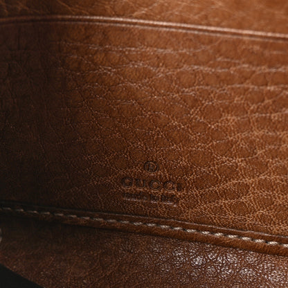 Gucci Guccissima Bamboo Tassel Zip Around Wallet Light Brown 6 of 6
