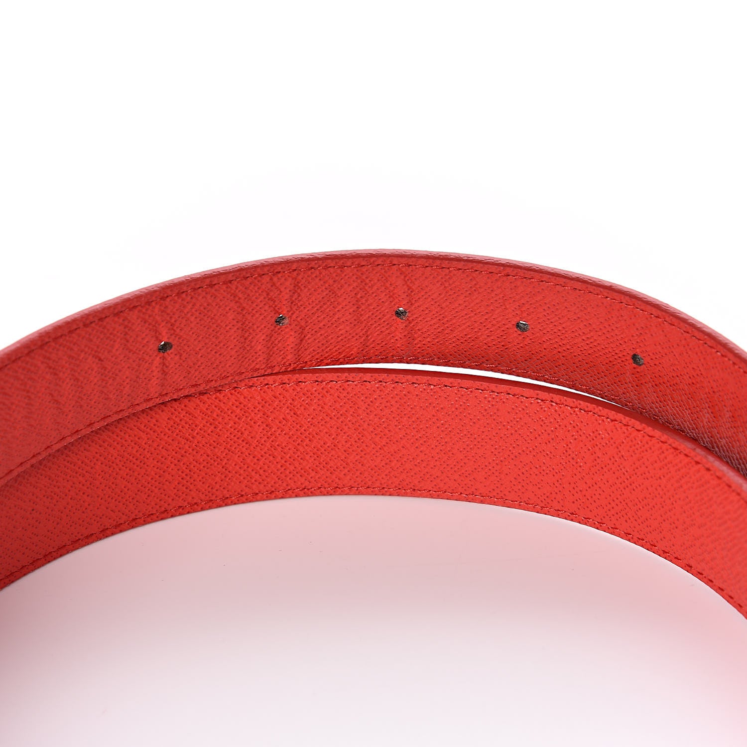 Louis Vuitton Monogram 30mm LV Initiales Reversible Belt 85 34 Coquelicot 5 of 8